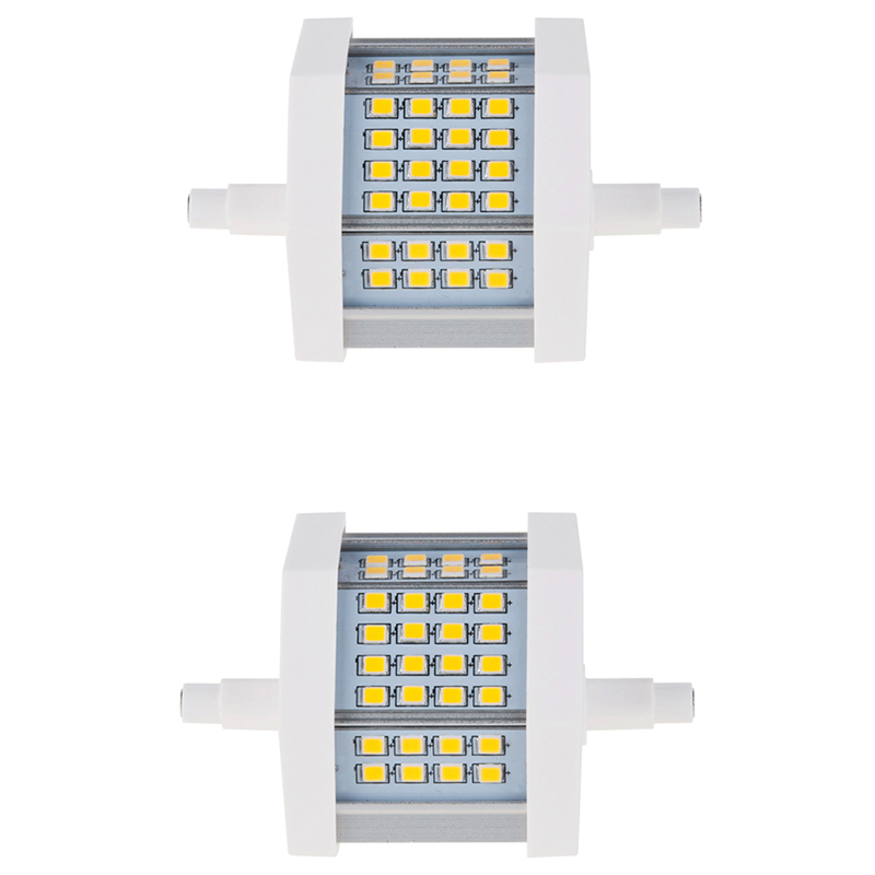 AC100-240V 78mm R7s LED Bulb, 8 Watts, 70W Equivalent, 2-Pack